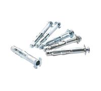 Jeu de boulons d'expansion, ancrage pratique for cloisons sèches avec vis, mur auto-perceur, panneau de gypse perforé domestique, panneau de fibres M4 M5 M6 M8(M6x52,16 PCS)