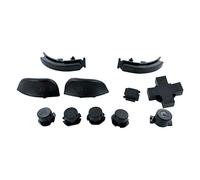 Jeu de Boutons A B X Y/D-Pad/Home/L R ZR ZL/Triggers Remplacement Compatible avec Nintendo Switch Lite Noir