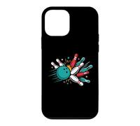 Jeu de Bowling Bowler Sport Boule Verte, épingles frappé Coque pour iPhone 12 Mini