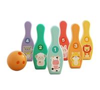 Jeu De Bowling Classique 066b, Jeu De Développement Du Cerveau, Cadeau Pour Les Tout-Petits, Coordination ¿Il-Main, Formation À La Saisie, Jouet Pour Bébé