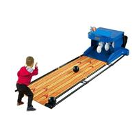Jeu de Bowling électronique avec Tableau de Bord LED et réinitialisation Automatique des Broches, Effets sonores réalistes, Divertissement Familial en intérieur pour Enfants et Adultes(3.5m/11ft)