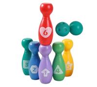 Jeu de bowling en plein air,Ensemble de jeu éducatif - Ensemble de jeu de bowling pour - Pour famille garçons filles fête cour plages arrière-cours jardin cour parcs