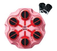Jeu de boxe mural - Coussin de boxe avec musique murale | Jouets de poinçonnage intelligents avec gants de boxe, coussin de boxe mural interactif, jouet de sport in