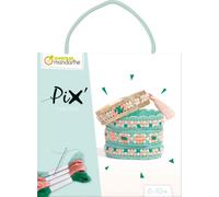 Jeu de bracelets brodés turquoise - Créez des œuvres d'art uniques à votre poignet ! Parfait pour les amateurs d'artisanat et les âmes créatives.