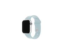 Jeu de bracelets en silicone Bracelet en silicone pour Apple Watch 42/44/45 mm, clair tourquoise