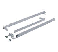 Jeu de bras télescopiques droits avec tube rectangulaire 40x10mm CAME E785A