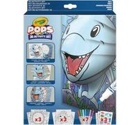 Jeu de bricolage Crayola 3D Color Pops bleu marine