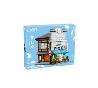 CaDA – Jeu de construction – Magasin de sushi japonais – 1665 pièces – Dès 14 ans – LED inclus