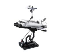CaDA – Jeu de construction Space Shuttle Discovery – 475 pièces – Argenté – Enfants