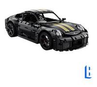 Jeu de brique et bloc Sycomore CaDA Voiture 1:10 RUF GT 1655 pièces Multicolore