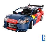 Deqube 1:18 Citroën C4 Wrc Sebastian Loeb App+rc Construction Game 329 Pieces Multicolore