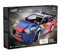 Jeu de brique et bloc Sycomore CaDA Voiture 1:20 Citroën C4 WRC 2008 329 pièces Multicolore