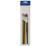 Jeu de brosses rondes 6 pièces