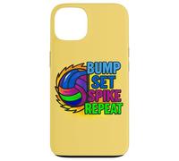 Jeu de Bump de Volleyball Spike Repeat Day Vibes Coque pour iPhone 13