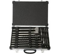 Jeu de burins et forets SDS-PLUS 17 pièces dans sa valise D-42444