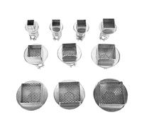 Jeu de Buses de Pistolet à Air Chaud en Acier pour Station de soudage 850, Outil de réparation BGA, Accessoire (10pcs Complete Set)
