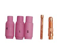 Jeu de buses de soudage TIG 2,4 mm Güde 5 pièces