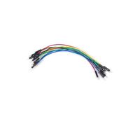Jeu de c,bles de raccordement - 1 broche m,le / m,le - 5.9" (15 cm) - 10 pcs