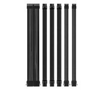 Jeu de câbles d ' Extension d ' Alimentation 1x24 Broches / 2x8, Black | D ' alimentation 18AWG
