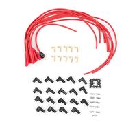 Jeu de câbles de bougie d'allumage universel, 4040R, harnais de 8mm de diamètre, bornes en acier inoxydable