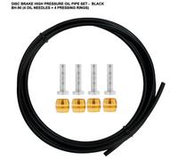 Jeu De Câbles De Frein Vtt Et Vélo De Route, Ligne De Changement De Vitesse, Ligne De Contrôle De Fil De Frein, 2.5m, Ensemble De Tuyaux De Tube D'huile, Bh59/Bh90