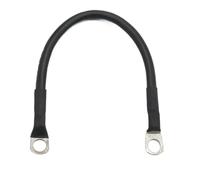 Jeu de câbles d'onduleur de Batterie en cuivre Pur RV, 8 6 4AWG 20/30/40/50/60/100cm, cosse à sertir M8(1pcs x Black,100CM(39.37inch),4 AWG)