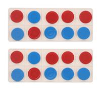 Jeu de Cadres pour Compter, Double Face, Plastique, Garçon et Filles | Addition Jusqu’à 20, Soustraction et Liaisons Numériques, pour Classe Maternelle, Voyage, Boîte de Rangement
