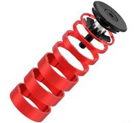 Jeu de Cales Ahead Vélo Aluminium 28.6mm Léger | Alliage aluminium , design léger CNC, résistance pour usure, idéal route et pour vtt, montage facile(Red)