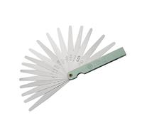 Jeu de Cales D'épaisseur, 100B17 jauge d'épaisseur Taille métrique 0.02-1mm Ensemble de jauge d'épaisseur vannes Feuillage de l'écart des vannes for l'écart de la sonde de Mesure(Steel and Plastics)