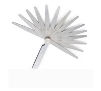 Jeu de Cales D'épaisseur, 32/20/16 pièces In1 jauge d'épaisseur jauge d'écart en acier inoxydable jauges d'épaisseur pliables outil de mesure prise palpeur(4pcs)