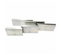 Jeu de cales étalon, Bloc De Jauge De Mesure De Précision, 10mm 20mm 30mm 40mm 50mm 100mm, Bloc De Jauge Carré En Acier, Mesure Vernier Pied À Coulisse Micromètre Outils de menuiserie(100mm)