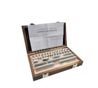 Jeu de cales étalon Blocs de jauge, jeu parallèle, bloc en acier rapide, ensemble 32 pièces, d'inspection métrique, Grade 0 Grade1(Grade 0)