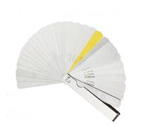 Jeu de cales étalon Jeu de jauges d'épaisseur de jauge d'épaisseur, for feuille de mesure, lames de jauge, vannes, feuillage de vannes, outils d'écart d'étincelle(3pcs,A)