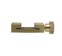 Jeu de cales étalons 1PC règle en acier réglable bloc de positionnement jauge de marquage d'angle en laiton ligne Scriber règle Position fixe menuiserie outil de mesure avec résistance maximale(N2