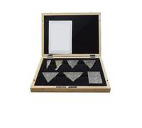 Jeu de cales étalons, Angle Gauge Block 7 Pieces/set Class 2 Metric Gauge, Universal Angle, Ruler Combination Suit, Gage Block Pour un étalonnage de précision(Class 1)