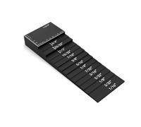 Jeu de cales étalons, Bloc de configuration, ensemble jauges hauteur, précision en aluminium, accessoires scie Table, outils, 15 pièces,pour le travail du bois