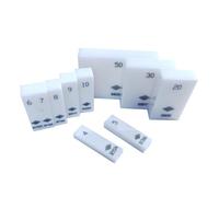 Jeu de cales étalons, Bloc de mesure en céramique, bloc d'étalonnage monobloc, micromètre, pied à coulisse, standard Pour étalonnage de précision(10mm)