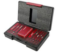 Jeu de cales étalons, Blocs de configuration, jeu jauges, barres en aluminium précision métrique for scies Table, outil routeur for le travail du bois, 15 pièces,pour le travail du bois