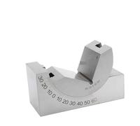 Jeu de cales étalons, Jauge de précision, bloc d'angle micro-réglable en V, configuration fraisage 0 à 60 degrés, jauge plaque pour menuisiers