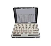 Jeu de cales impériales, jeu du système anglais, calibre, en acier rapide Machinistes et métallurgistes