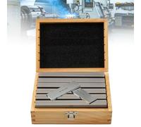 Jeu de cales parallèles, 6 pièces Coffret de cales étalons parallèles acier(4 * 125)