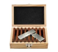 Jeu de Cales Parallèles 9 Paires, Coffret de étalons, Précision ≤0.005mm(4 * 100)