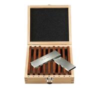 Jeu de Cales Parallèles 9 Paires, Coffret de étalons, Précision ≤0.005mm(4 * 150(14~44))