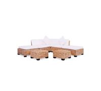 vidaXL Jeu de Canapés 18 pcs Salon de Jardin Mobilier de Patio Meubles de Terrasse Mobilier d'Extérieur Arrière-cour Véranda 244624