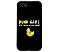 Jeu de Canard Amusant Dont Look Game Over Garçons Filles Enfants Coque pour iPhone SE (2020) / 7/8