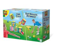 Jeu de canettes et boules souples - SES CREATIVE - Chamboule-tout et pétanque