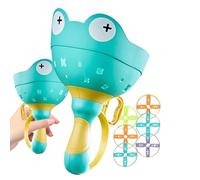 Jeu de capture de disque volant - Jouet à lanceur manuel, jeu interactif de plein air, activité amusante sur le thème de la grenouille | Pour cour pelouse aire de jeux arrière-cour plage garçons fille