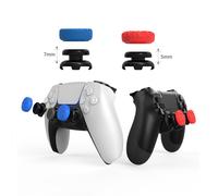 Jeu De Capuchons De Protection En Silicone Abs P5, Pour Manette Ps4/Ps5, Avec Combinaisons De Joysticks Et Boutons