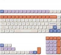 Jeu de capuchons de touches Nuphy pour clavier mécanique Space Engineer nSA Dye-sub PBT Keycaps, Bright