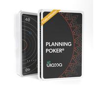 Jeu de carte de Agile Planning Poker Cards pour 4 personnes (1 jeux) - Jeu de cartes Scrum Poker pour une estimation efficace des efforts en équipe - Version Planète